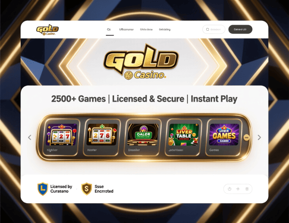 GOLD Casino — официальный сайт онлайн-казино с лицензией и 2500+ играми